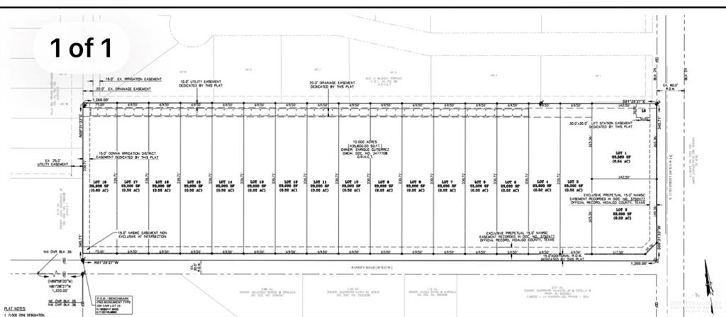 Land home at Lot 17 Lorena Court, Donna, Texas