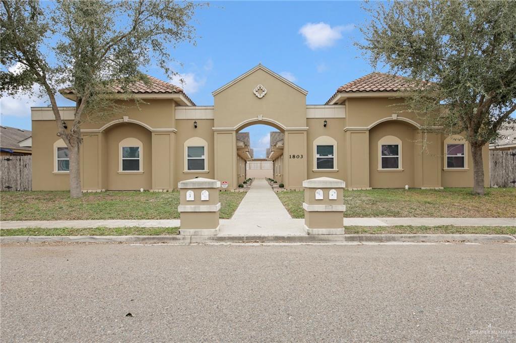 Multi-family home at 1803 Bronze Street, Pharr, Texas