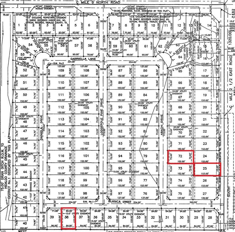 Land home at 1673 Blanca Street, Mercedes, Texas