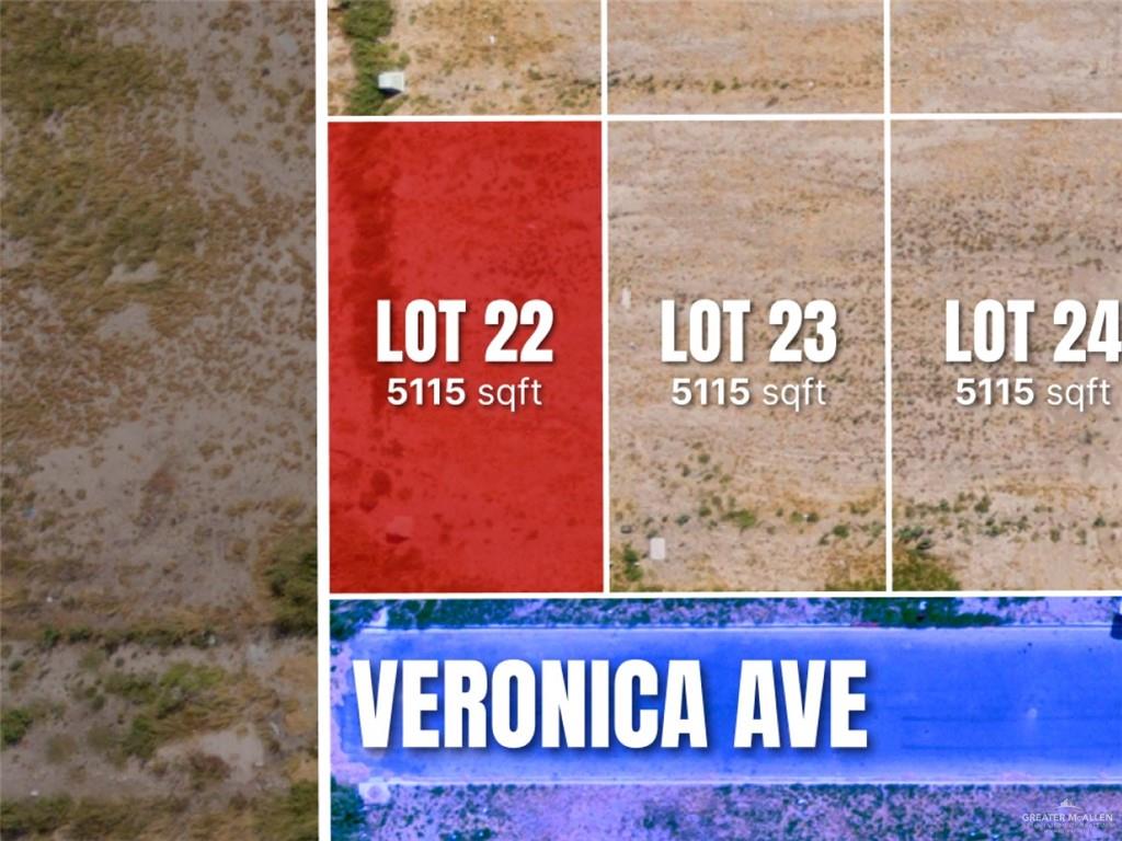Land home at Lot 22 Veronica Avenue, Roma, Texas