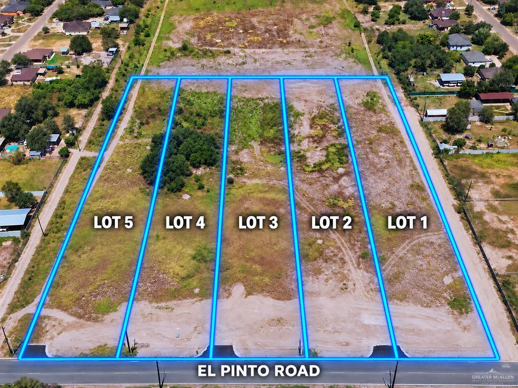 Land home at 00 El Pinto Road, Sullivan City, Texas