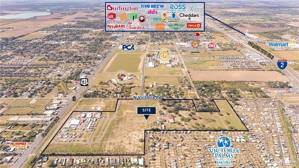 Land home at 400 Victoria Road, Donna, Texas