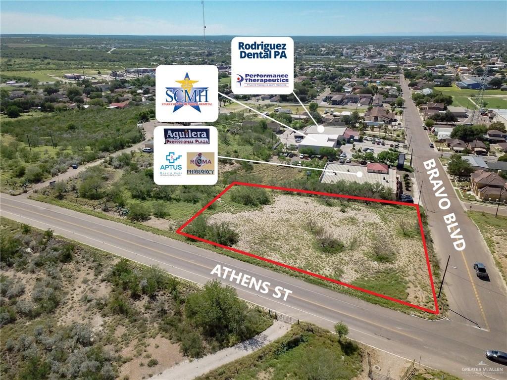 Land home at Lot 5,6,7 Athens Street, Roma, Texas