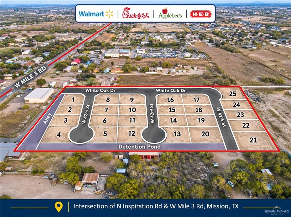 Land home at 1705 42nd Street, Mission, Texas