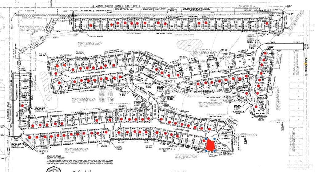 Land home at 3616 Clubhouse Drive, Edinburg, Texas