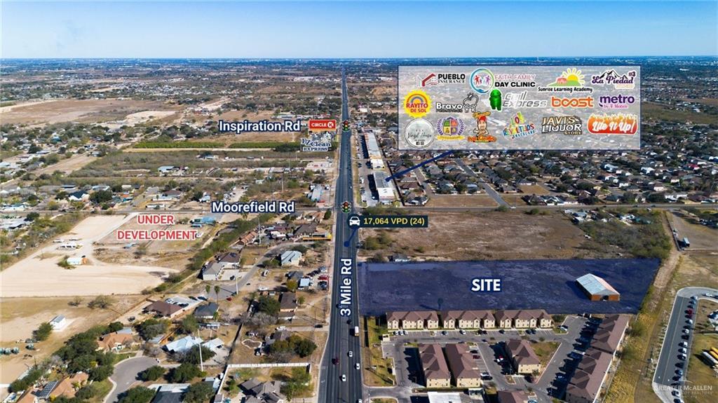 Land home at 2301 Mile 3 Road, Mission, Texas