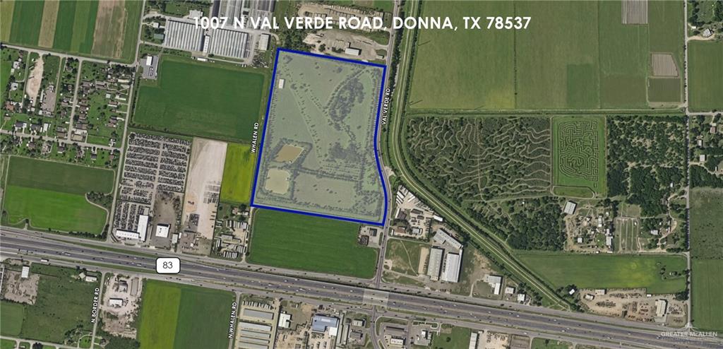 Land home at 1007 Val Verde Road, Donna, Texas