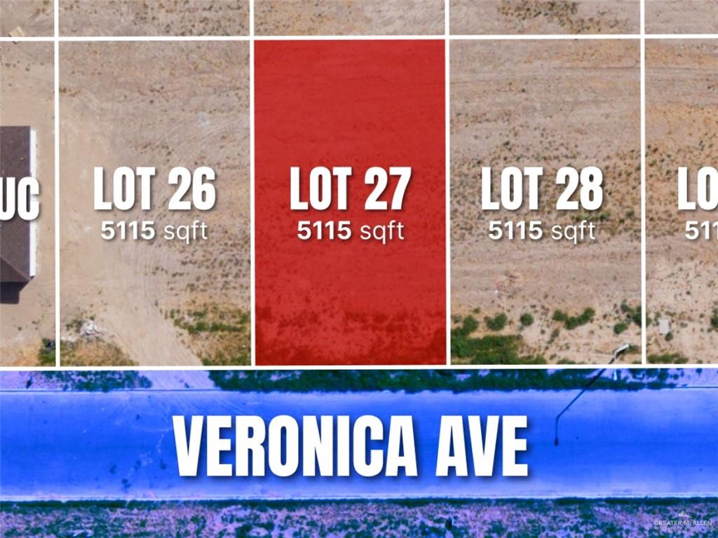 Land home at Lot 27 Veronica Avenue, Roma, Texas
