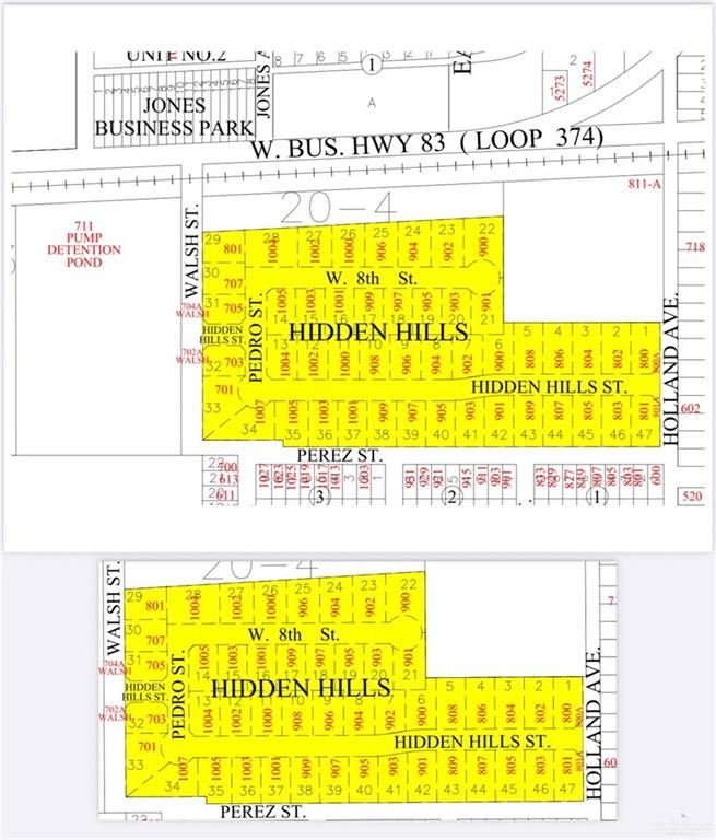 Land home at 909 8th Street, Mission, Texas