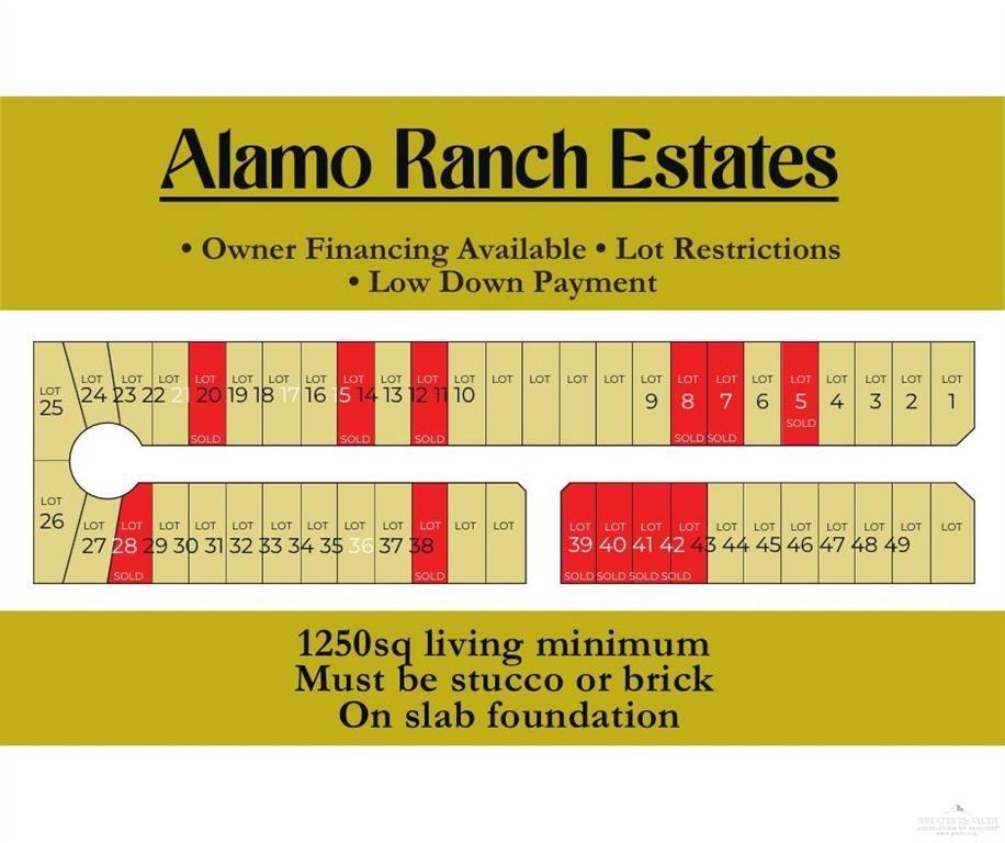 Land home at 1335 9th Street, Alamo, Texas