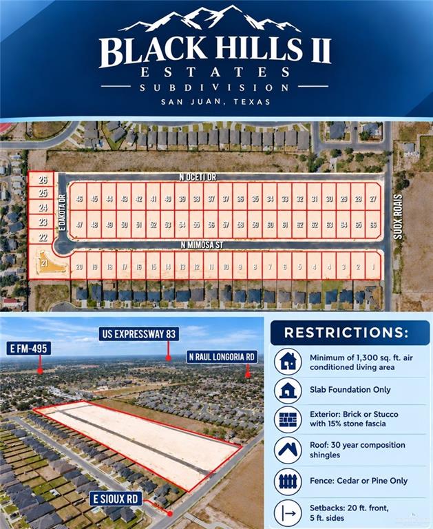Land home at 804 Dakota Drive, San Juan, Texas