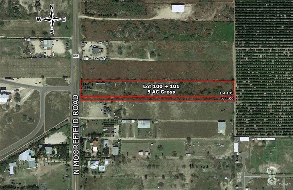Land home at 9660 Moorefield Road, Mission, Texas