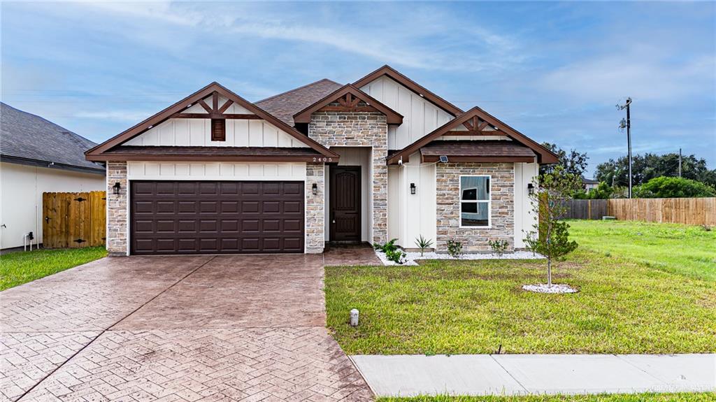 Single Family home at 2405 Blue Sky Drive, Weslaco, Texas