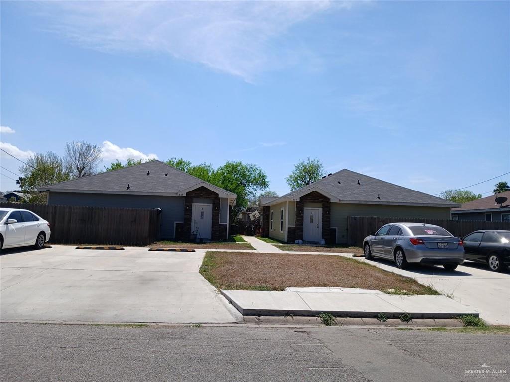Multi-family home at 605 & 609 Cypress Avenue, La Feria, Texas