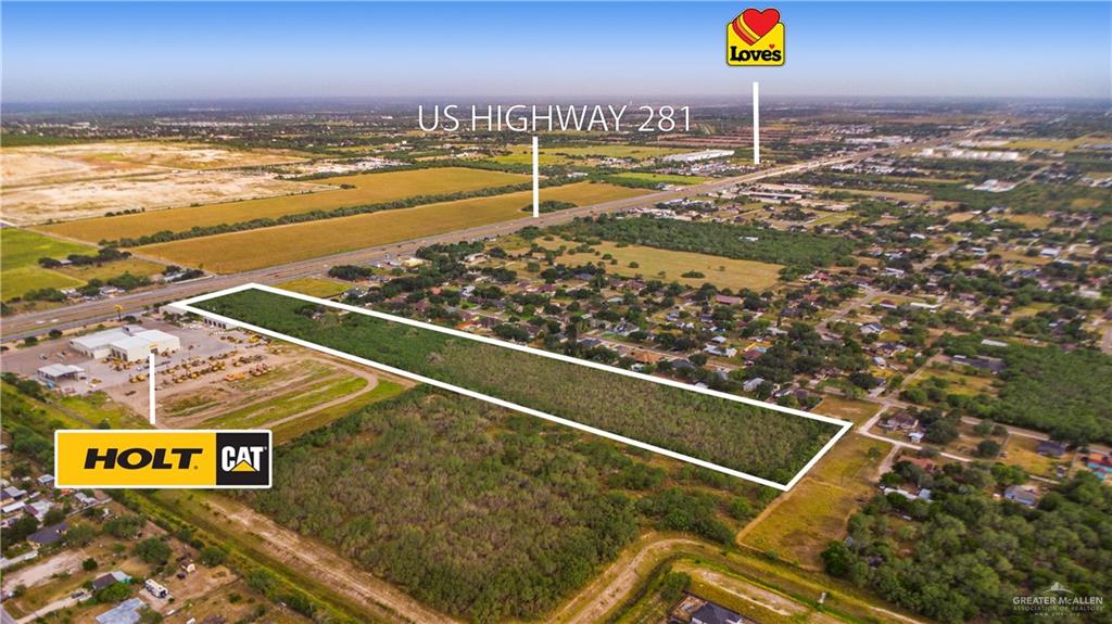 Land home at 10004 EXPWY 281, Edinburg, Texas