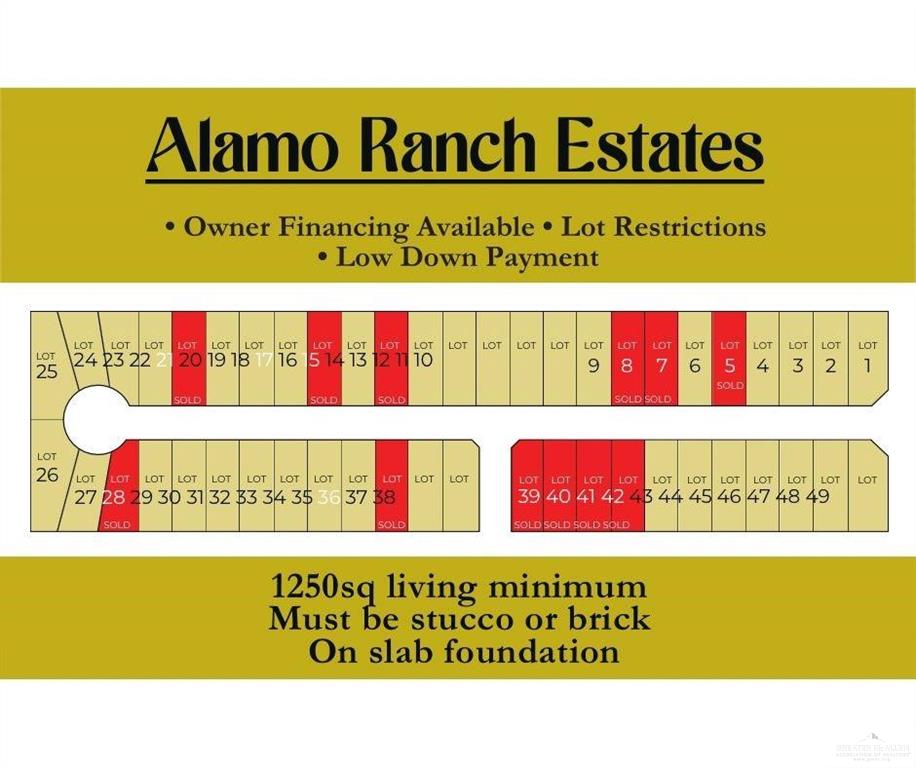 Land home at 1348 9th Street, Alamo, Texas