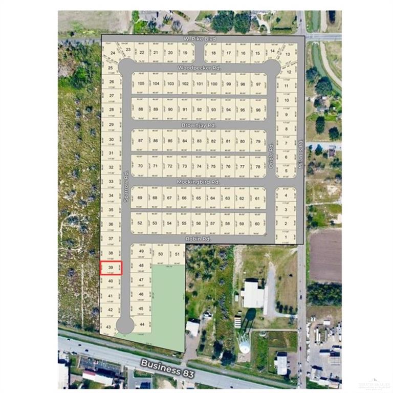 Land home at 409 Sparrow Road, Weslaco, Texas