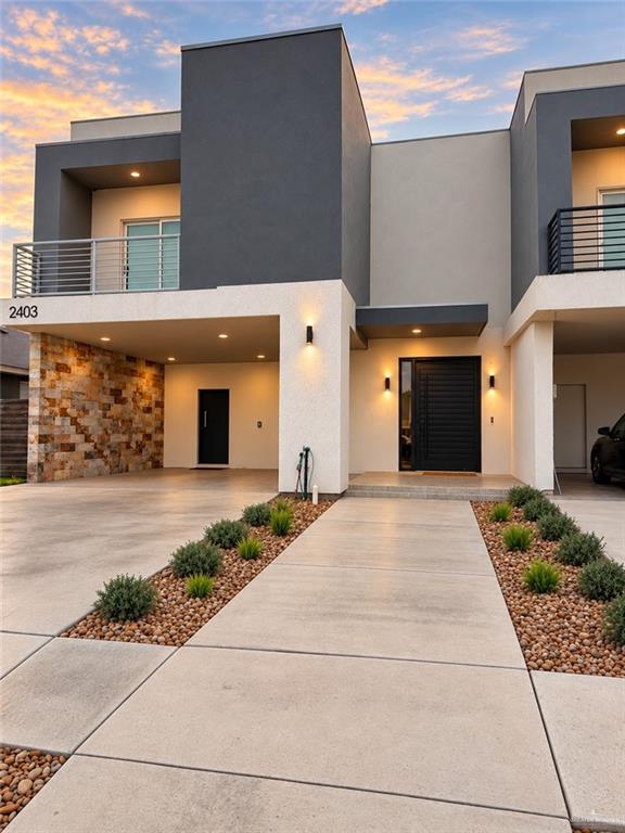 Townhome home at 2403 Dominique Street, Pharr, Texas