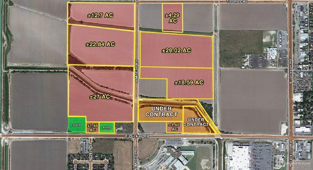 Land home at 00 Mccoll Road, McAllen, Texas
